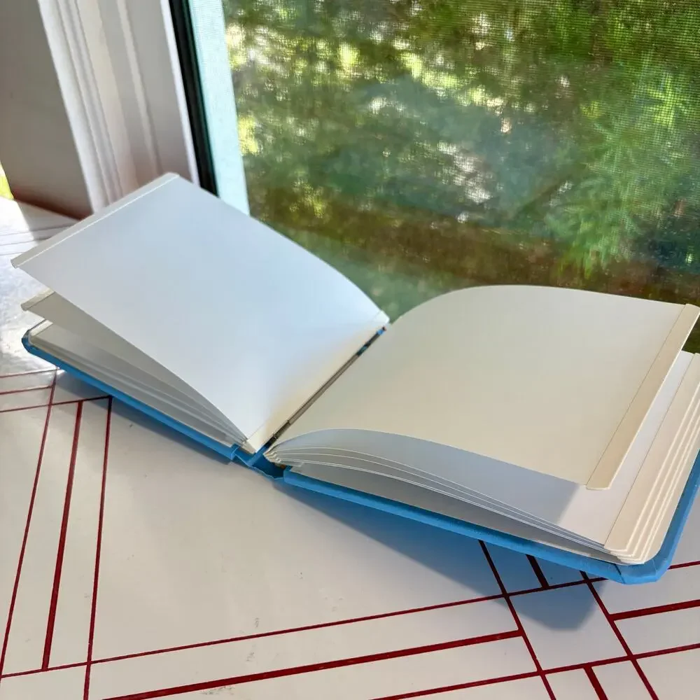 Creative Memories Blue Scrapbook Album Small Blank Memory Book 6x8